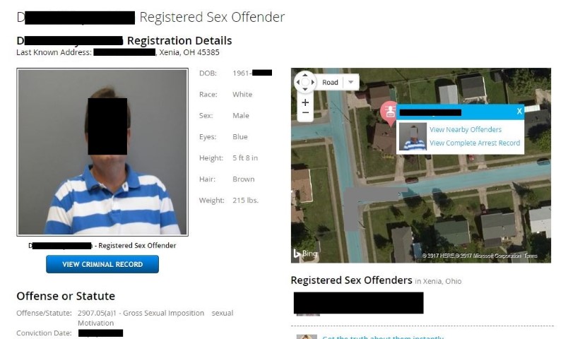 Phishing scam reveals registered sex offender